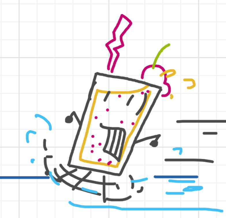 A panel from What's The Point, episode five of the Board Boards object show by Furretwalk/WalkingFurret.